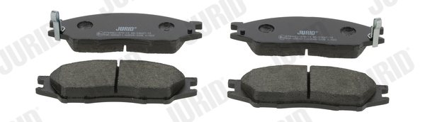 Sada brzdových platničiek kotúčovej brzdy JURID
