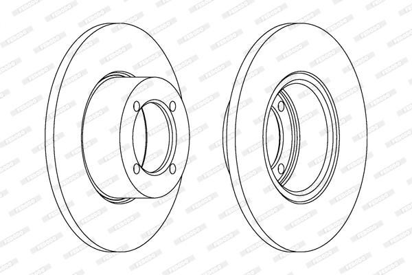 Brzdový kotúč FERODO
