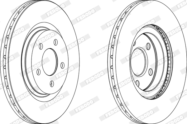 Brzdový kotúč FERODO