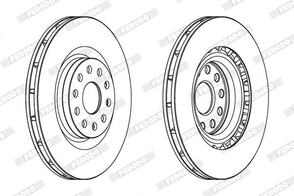 Brzdový kotúč FERODO