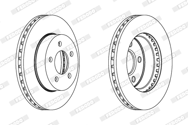 Brzdový kotúč FERODO