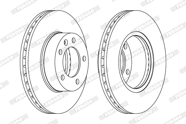 Brzdový kotúč FERODO