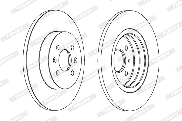 Brzdový kotúč FERODO
