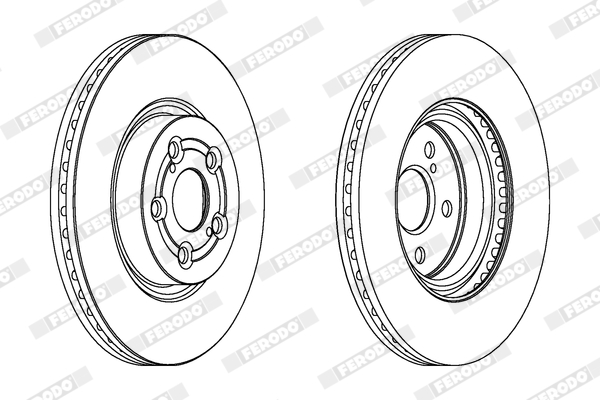 Brzdový kotúč FERODO