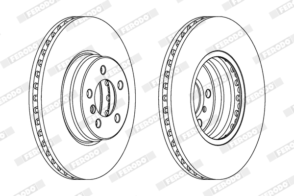 Brzdový kotúč FERODO