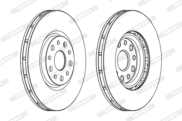 Brzdový kotúč FERODO