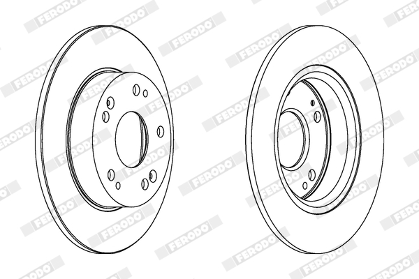 Brzdový kotúč FERODO