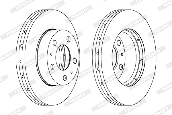 Brzdový kotúč FERODO