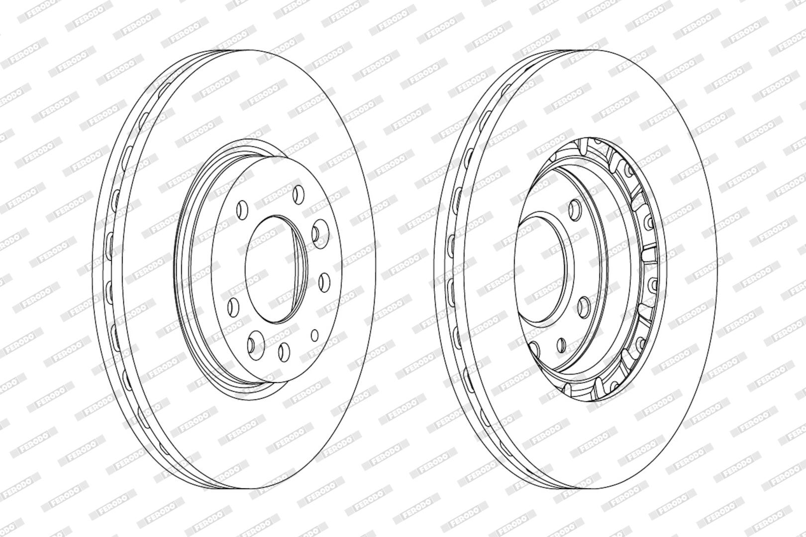 Brzdový kotúč FERODO
