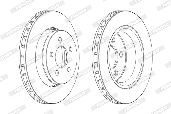 Brzdový kotúč FERODO