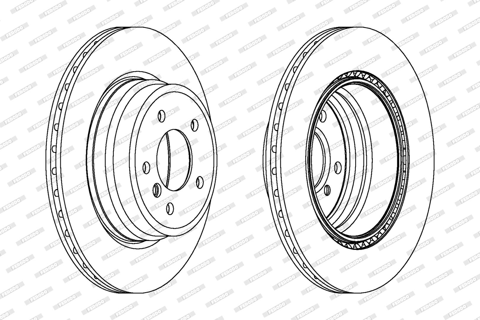 Brzdový kotúč FERODO