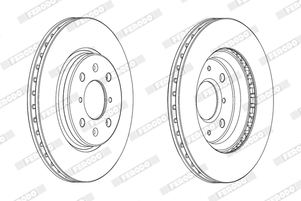 Brzdový kotúč FERODO