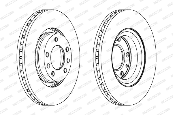 Brzdový kotúč FERODO