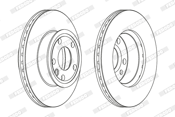 Brzdový kotúč FERODO