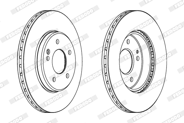 Brzdový kotúč FERODO