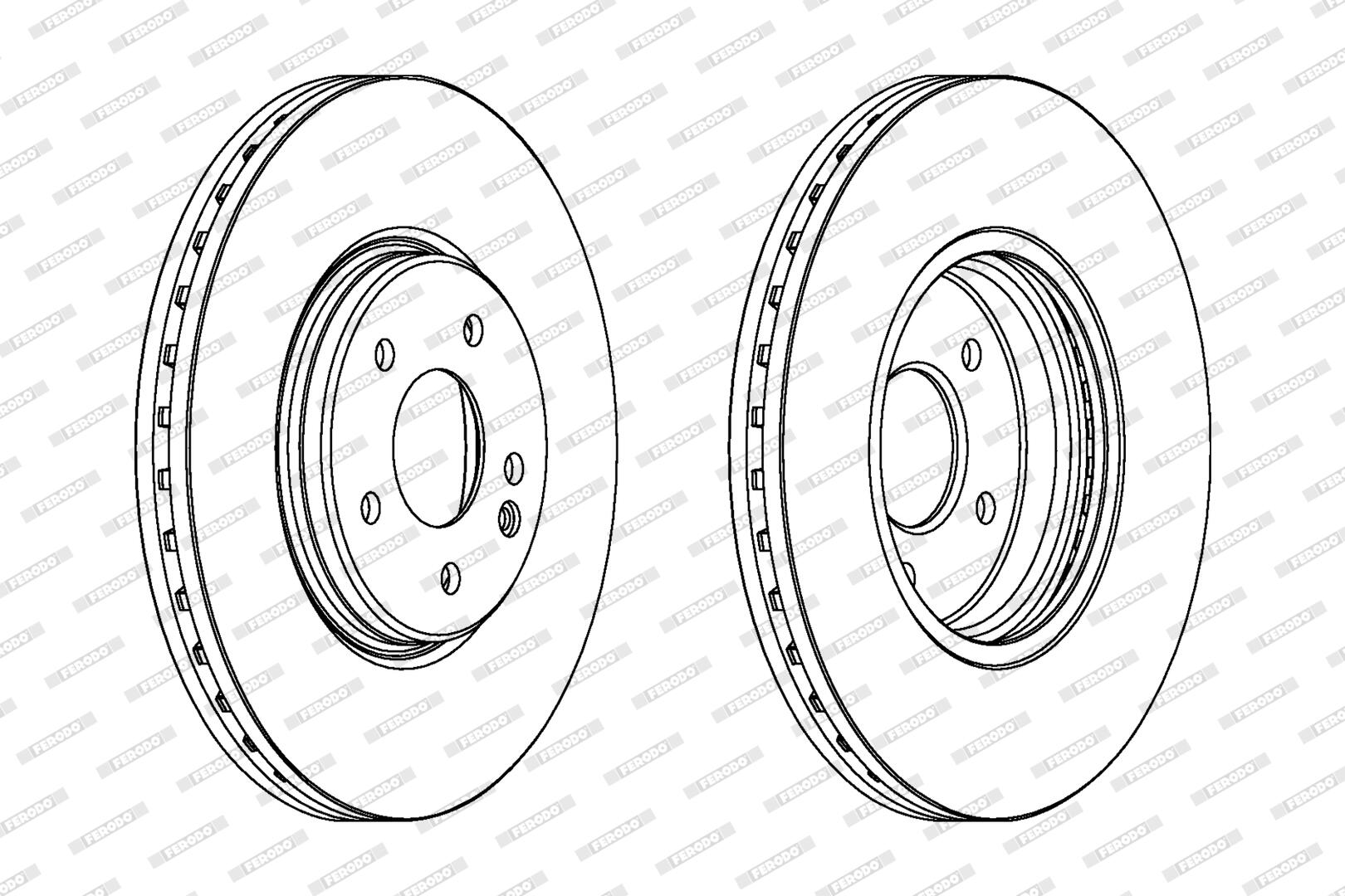 Brzdový kotúč FERODO