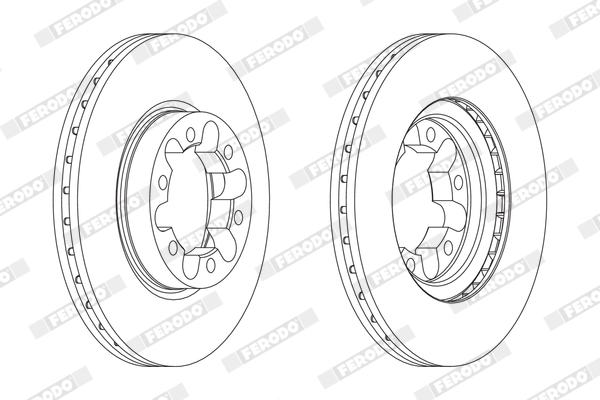 Brzdový kotúč FERODO