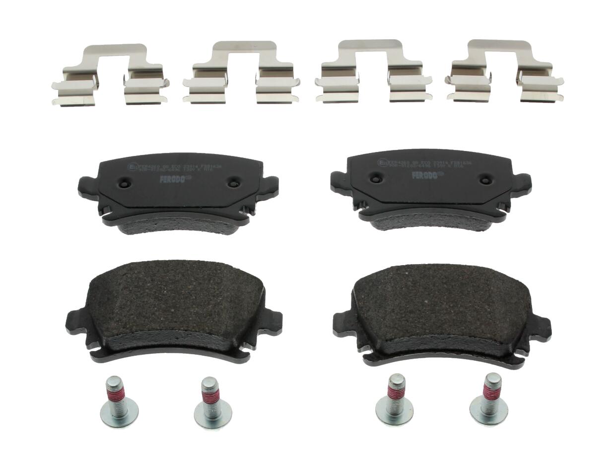 Brake Pad Set, disc brake FERODO