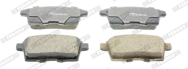 Sada brzdových platničiek kotúčovej brzdy FERODO