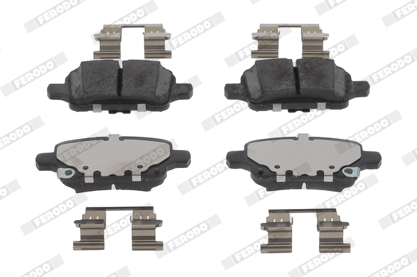 Sada brzdových platničiek kotúčovej brzdy FERODO