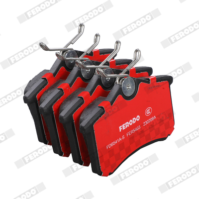 Sada brzdových platničiek kotúčovej brzdy FERODO