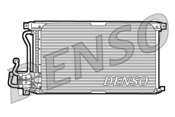 Kondenzátor klimatizácie DENSO