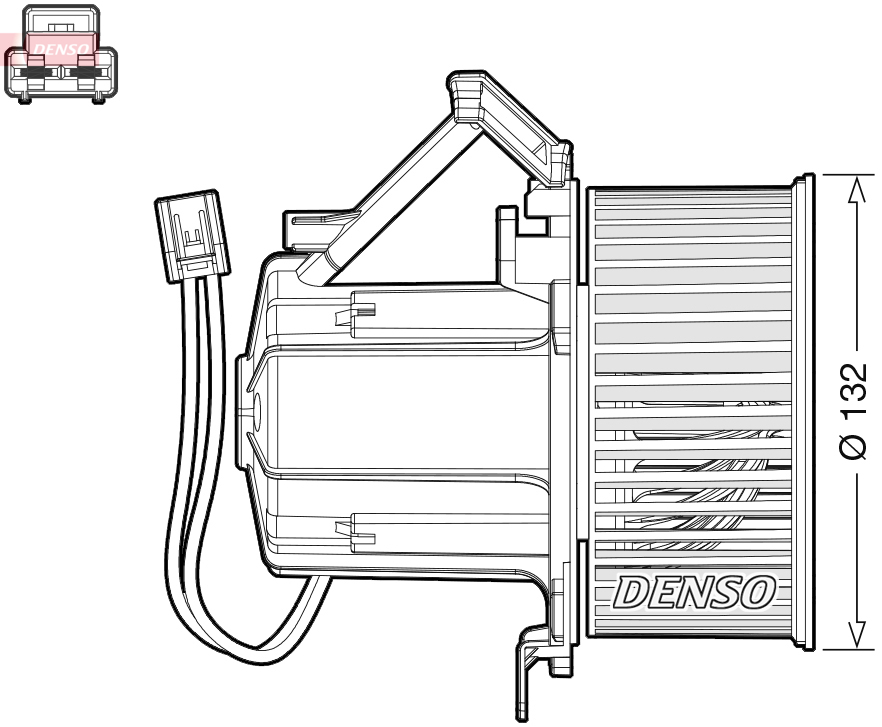 Vnútorný ventilátor DENSO