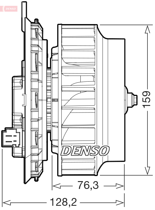 Vnútorný ventilátor DENSO