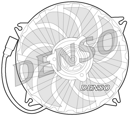 Ventilátor chladenia motora DENSO