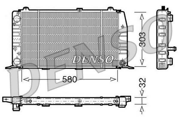 Chladič motora DENSO