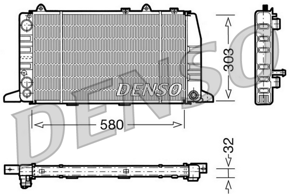 Chladič motora DENSO