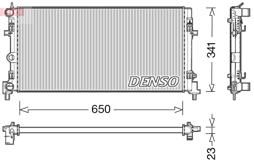 Chladič motora DENSO