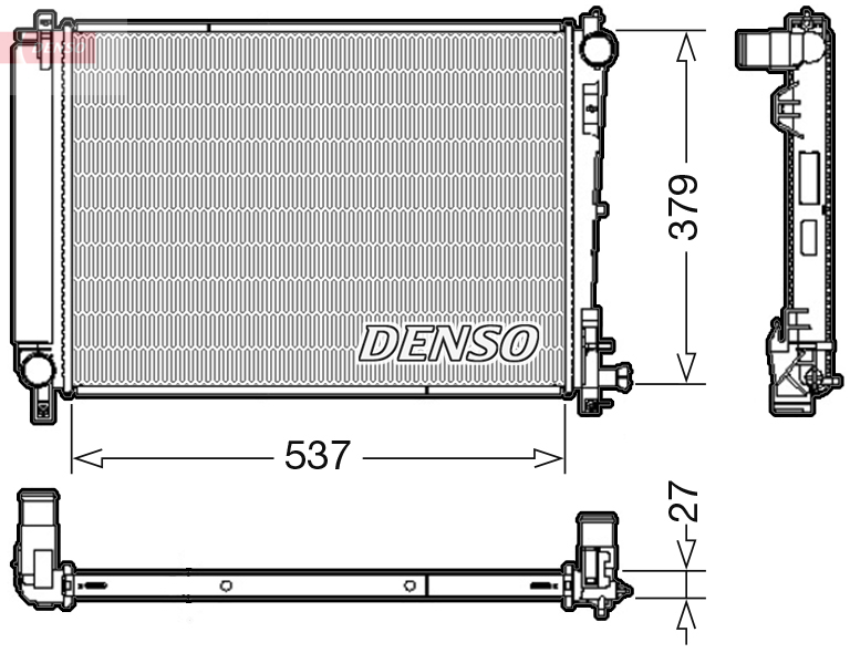 Chladič motora DENSO