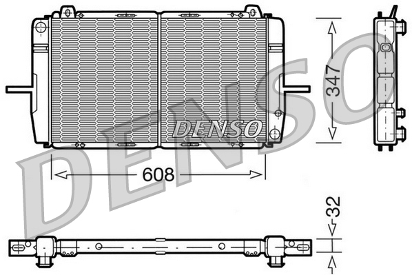Chladič motora DENSO