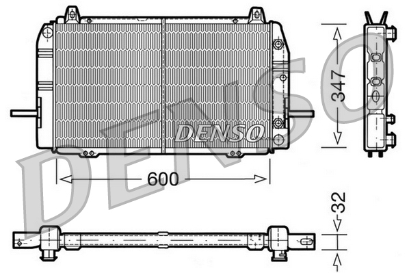 Chladič motora DENSO