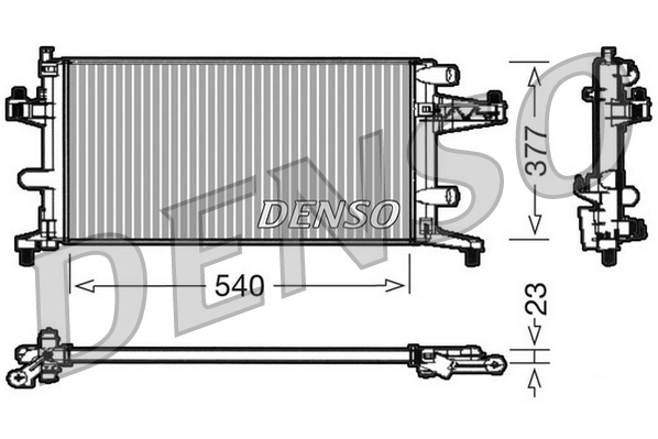 Chladič motora DENSO