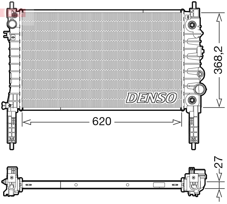 Chladič motora DENSO