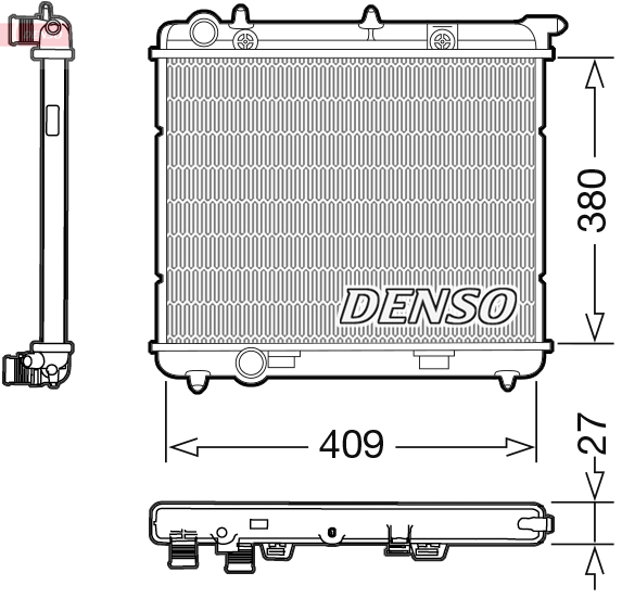 Chladič motora DENSO