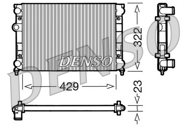 Chladič motora DENSO