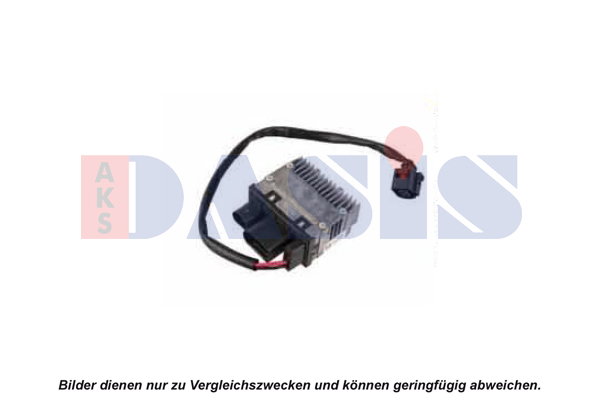 Riadiaca jednotka elektrického ventilátora chladenia motor AKS DASIS
