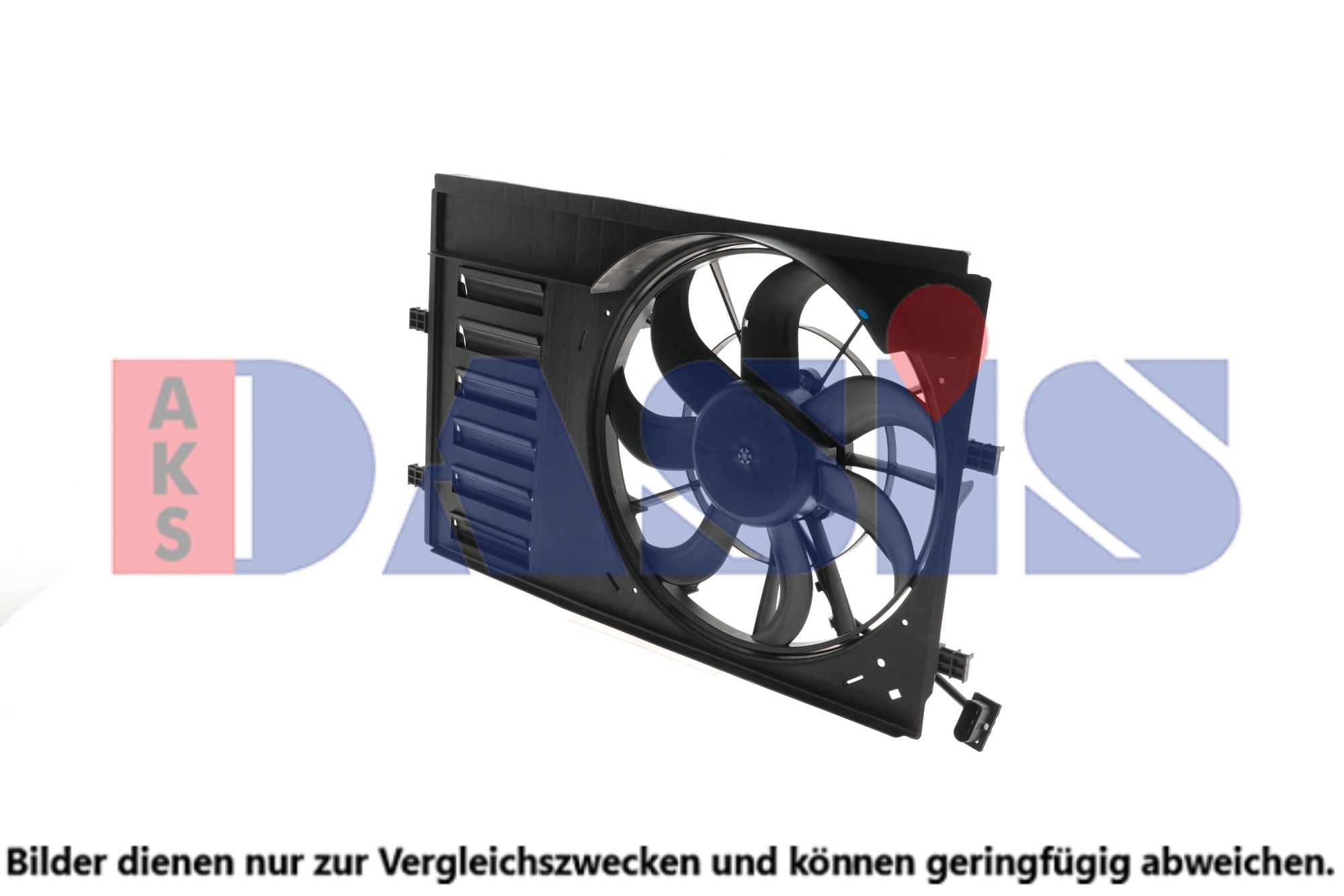 Ventilátor chladenia motora AKS DASIS