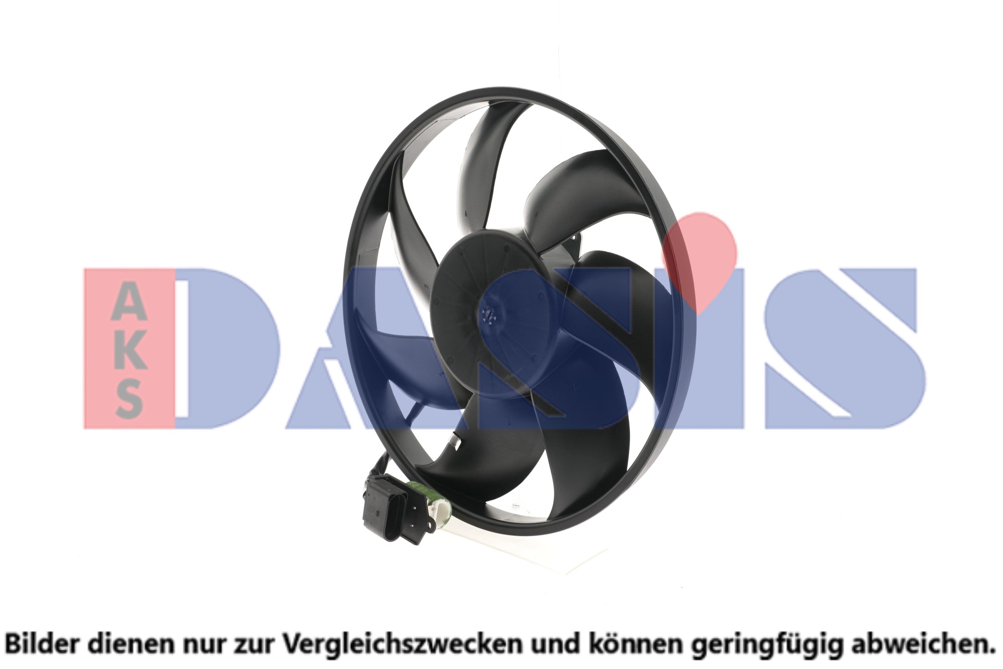 Ventilátor chladenia motora AKS DASIS