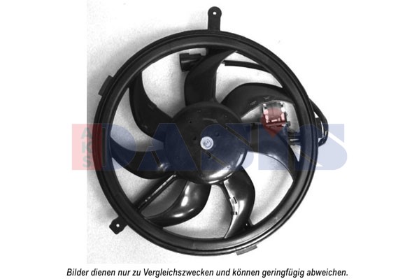 Ventilátor chladenia motora AKS DASIS