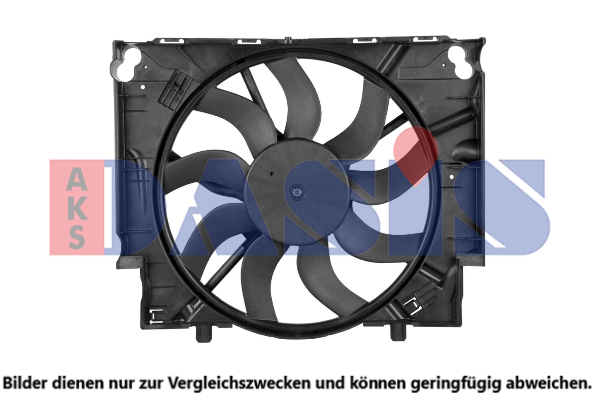 Ventilátor chladenia motora AKS DASIS