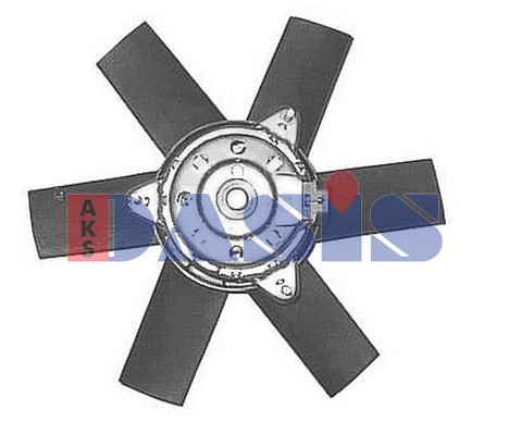 Ventilátor chladenia motora AKS DASIS