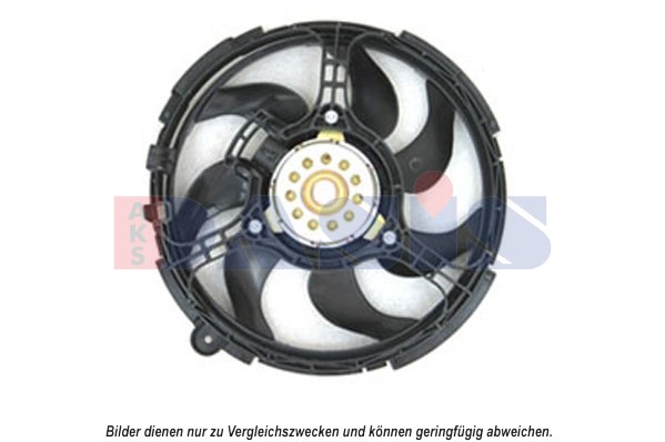 Ventilátor chladenia motora AKS DASIS