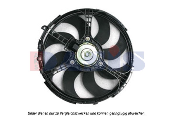 Ventilátor chladenia motora AKS DASIS