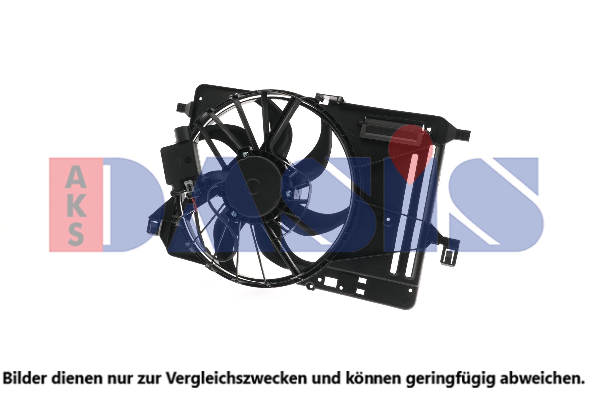 Ventilátor chladenia motora AKS DASIS