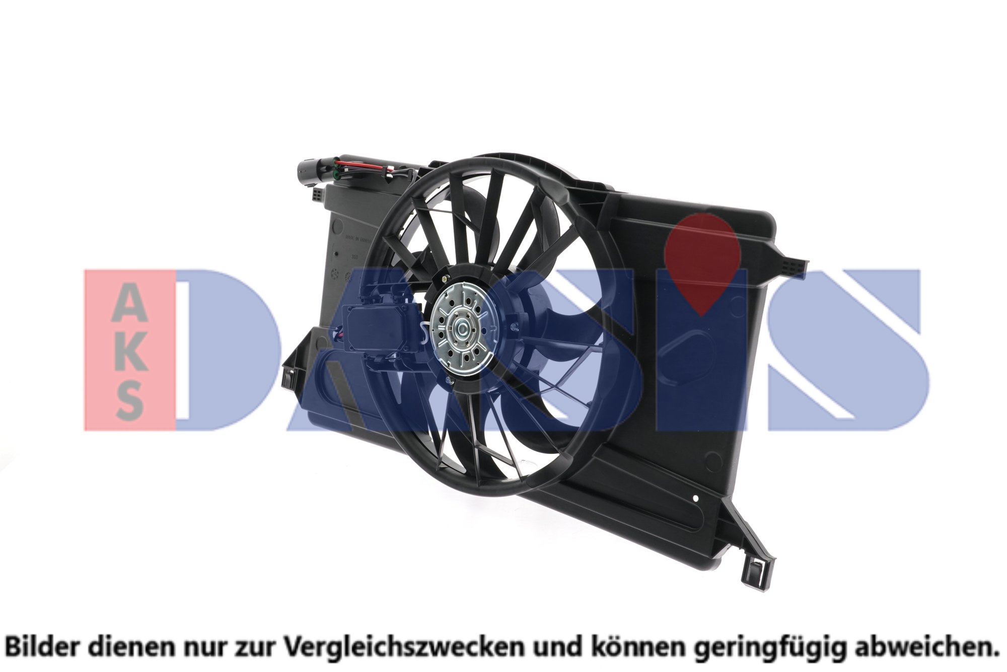 Ventilátor chladenia motora AKS DASIS