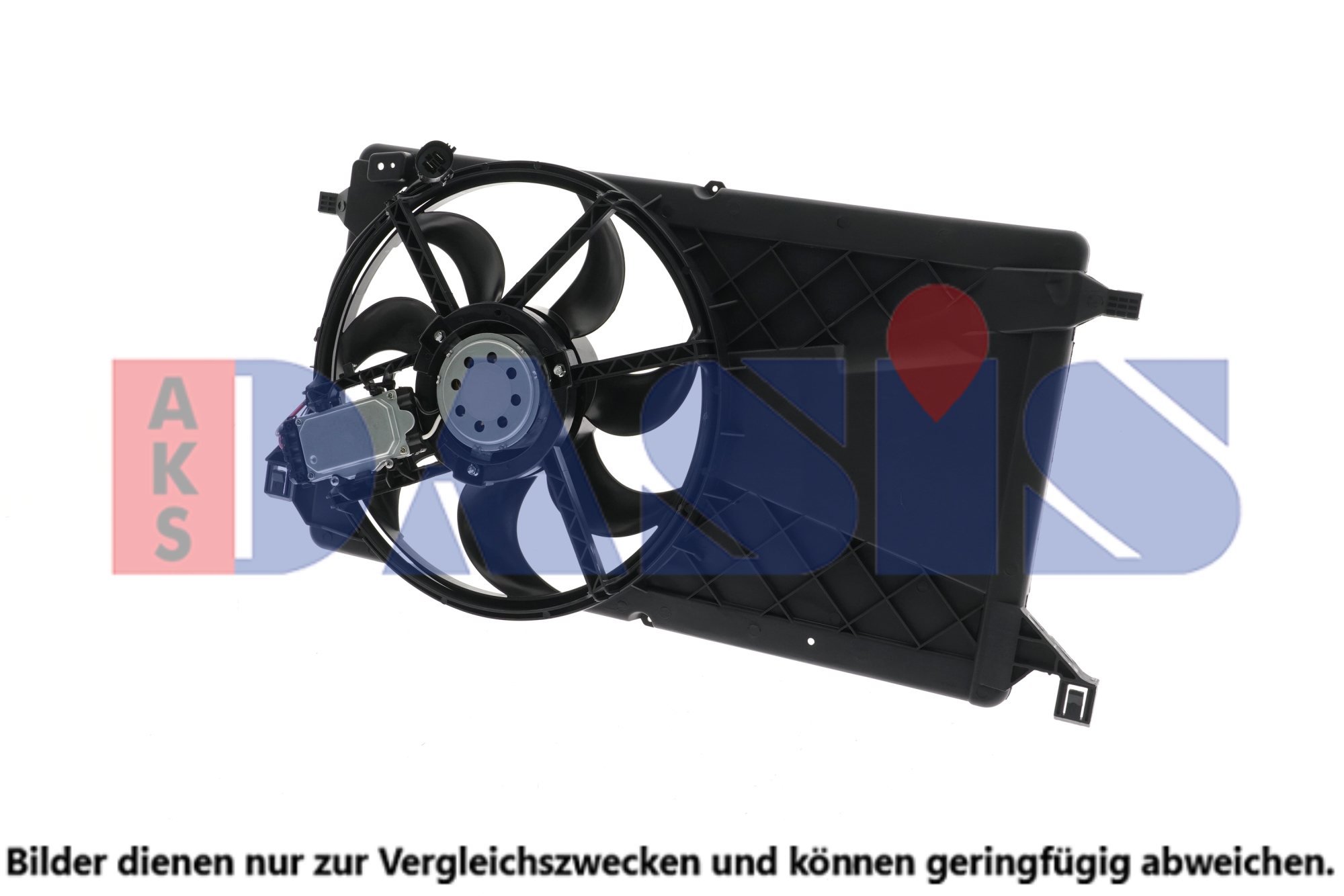 Ventilátor chladenia motora AKS DASIS